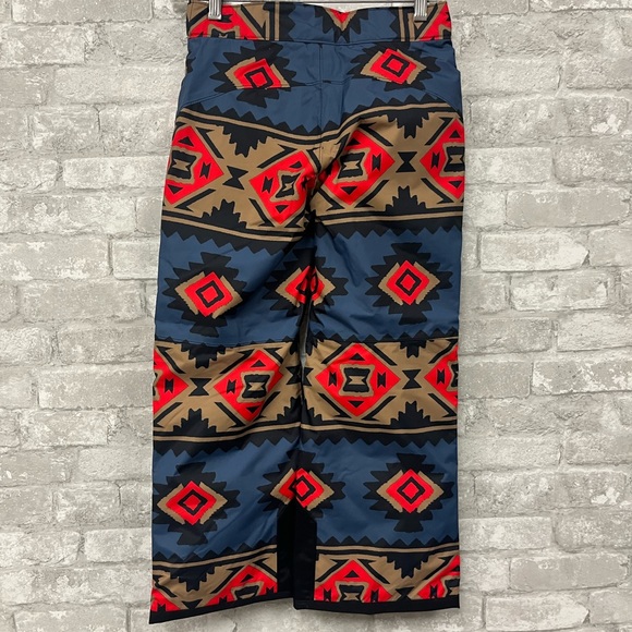 TNF Freedom Insulated Pants in Fiery Red Tribal Print - Picture 4 of 16